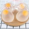 Funny Squishy Lazy Egg Yolk Squeeze Anti Stress Reliever Kids Adult Toy Gift