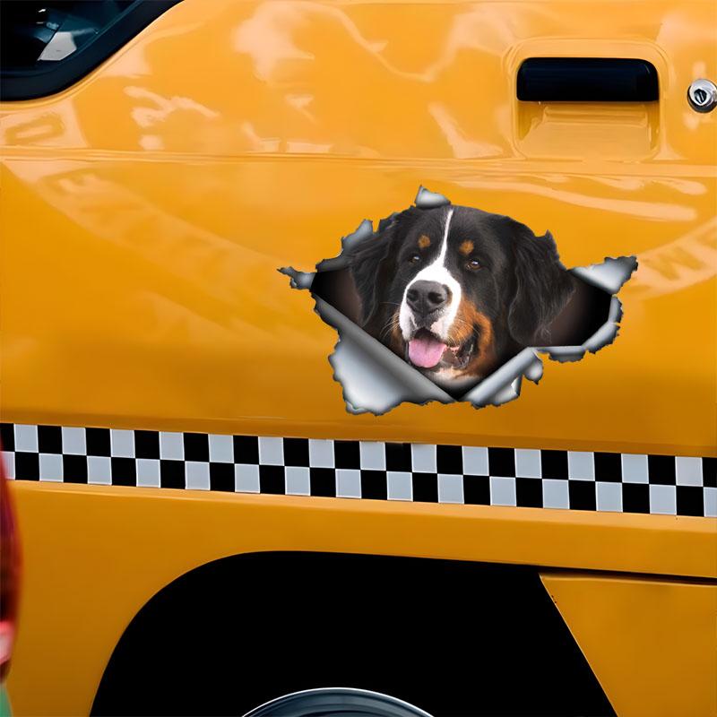 Bernese Mountain Dog Car Bumper Window Stickers For Car Truck Van Fashion Decals Vinyl Material Stickers