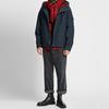 Uniqlo × JW Anderson Fleece Lined Detachable Hooded Single Breasted Jacket Men jackets Navy 422092-69