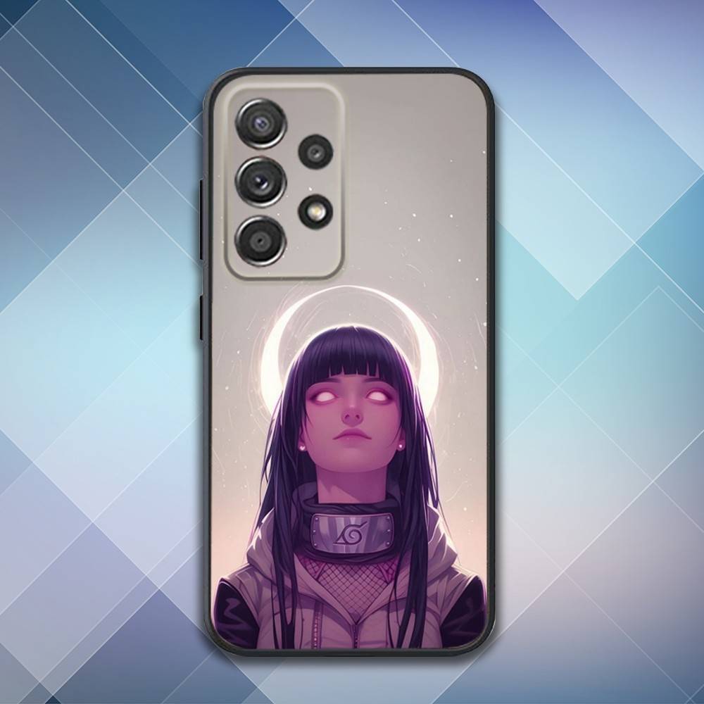 H-Hyuuga H-Hinata Anime Phone Case For Samsung S25,S24,S21,S22,S23,S30,Ultra,S20,Plus,Fe,Lite,Note,10,9,5G Black Cover