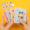 Cute Cartoon Coil Mini Portable Pocket Notebook For Girls Daily Use