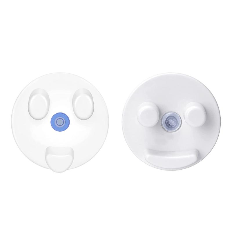 Suction Cup Sponge Holder Smile Sponges Organizer Rack for Bathroom Kitchen Silk