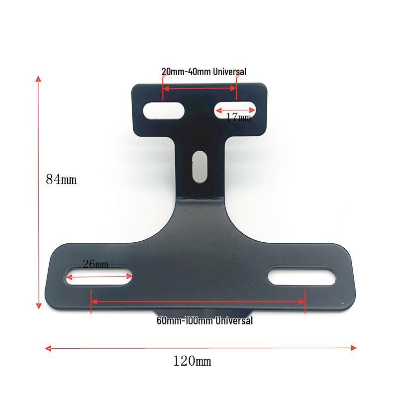 F90 C Serie Elektroroller Halterung für hinteres Kennzeichen - Universell passend, Modifiziert für Kein. 9 MMAX.
