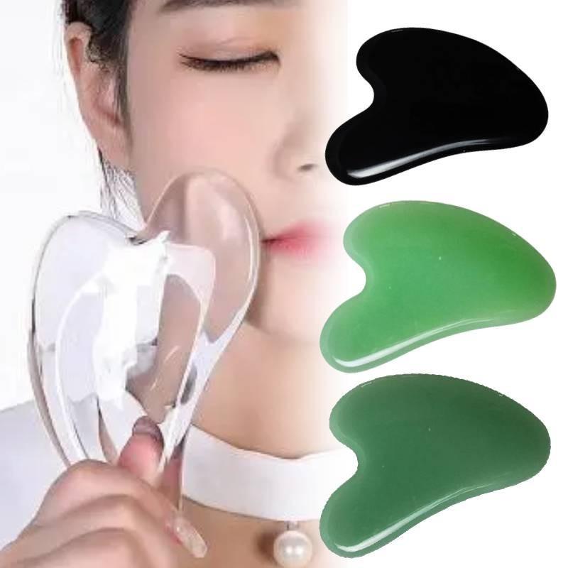 Shape Face Heart Gua Sha Tool Spa Massager Facial Beauty Product Care Health
