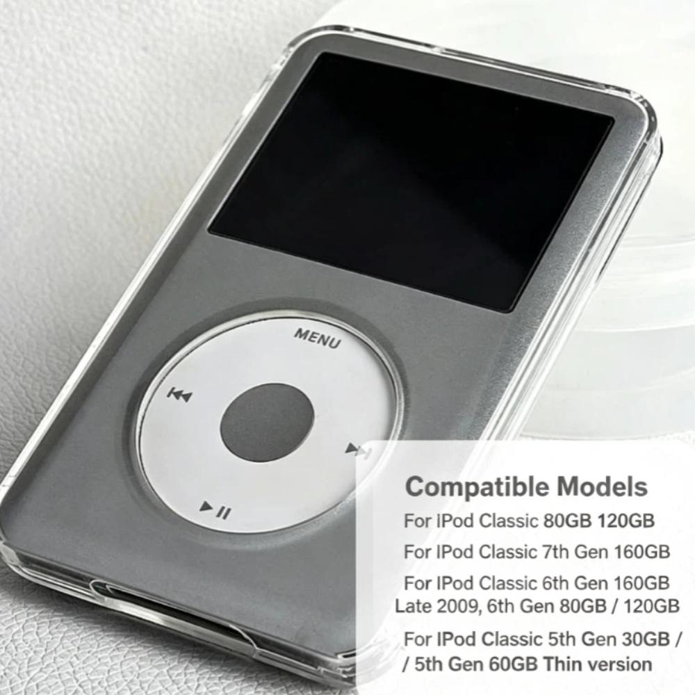 Vollschutz Kristall Transparent PC Hülle für iPod Classic 6. 120GB 80GB 160GB /für IPC 5. 30GB 60GB/ 7. Hülle FundasGutes Produkt