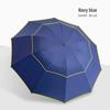 Three-Fold Double-Layer Windproof Umbrella: Foldable, Anti-UV, Rainproof, Sun Protection, Durable, High-Grade Design