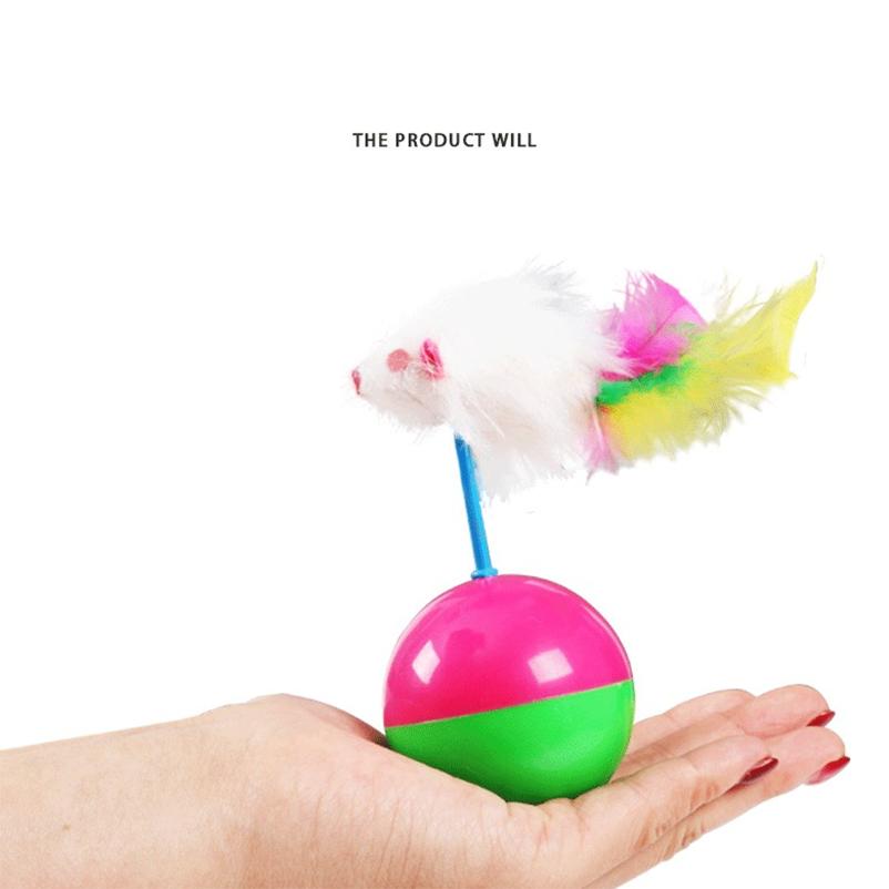 

Игрушка для кошек «Самочувствие» Мышь Неваляшка Мяч для домашних животных Интерактивная обучающая звуковая игрушка Мягкая игрушка