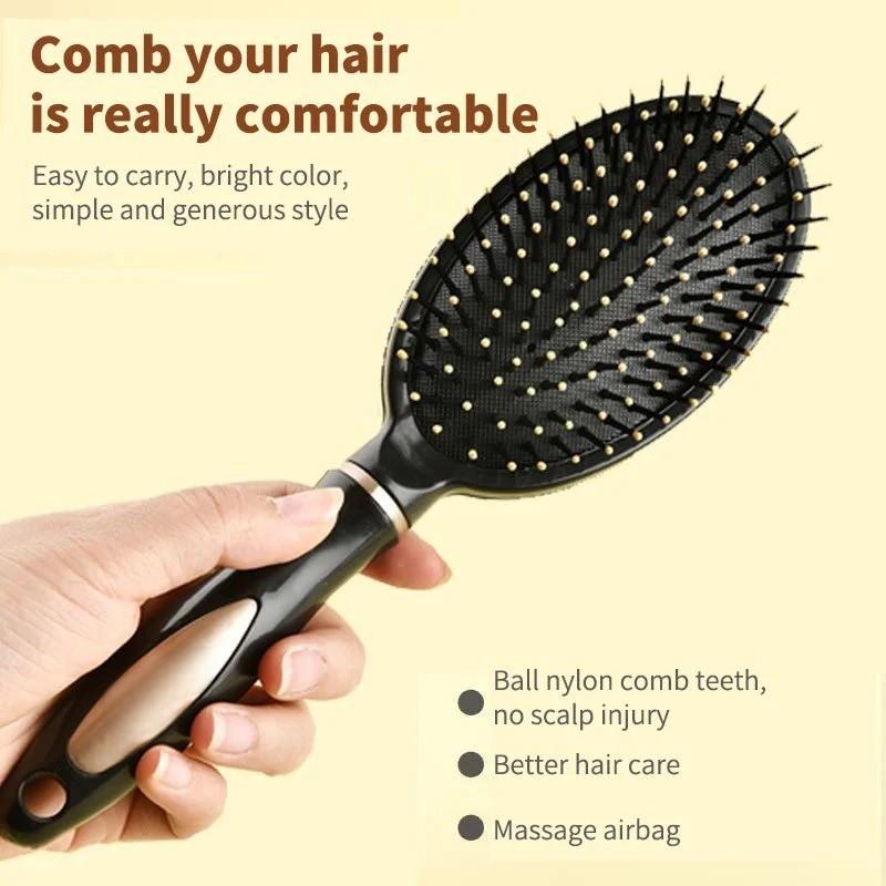 Air Bag Anti Static Comb Plastic Massage Anti Static Hair Brush Practical Care SPA Head Massager Household Curly Hair Comb