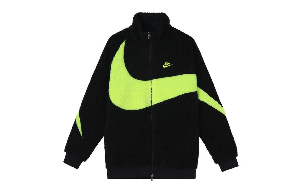 Nike Big Swoosh Reversible Boa Jacket Asia Sizing BQ6546-017 M