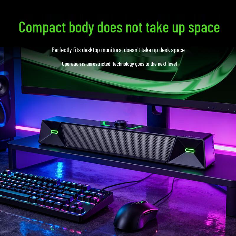 Newmine Desktop Gaming Speakers CN Plug (adapter Included)