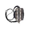 Gucci Ophidia Double G logo zipper closure, canvas and leather trim, messenger bag, camera bag, hand-held shoulder crossbody bag, mini women's blue