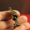 Brass Eagle Statue Vintage Simulated Animal Statue Home Office Desk Decor Ornament Antique Handicrafts Gift Animal Decoration