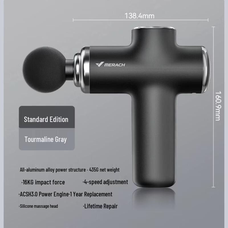 Merrock Mini Percussion Massage Gun CN plug (adapter included)