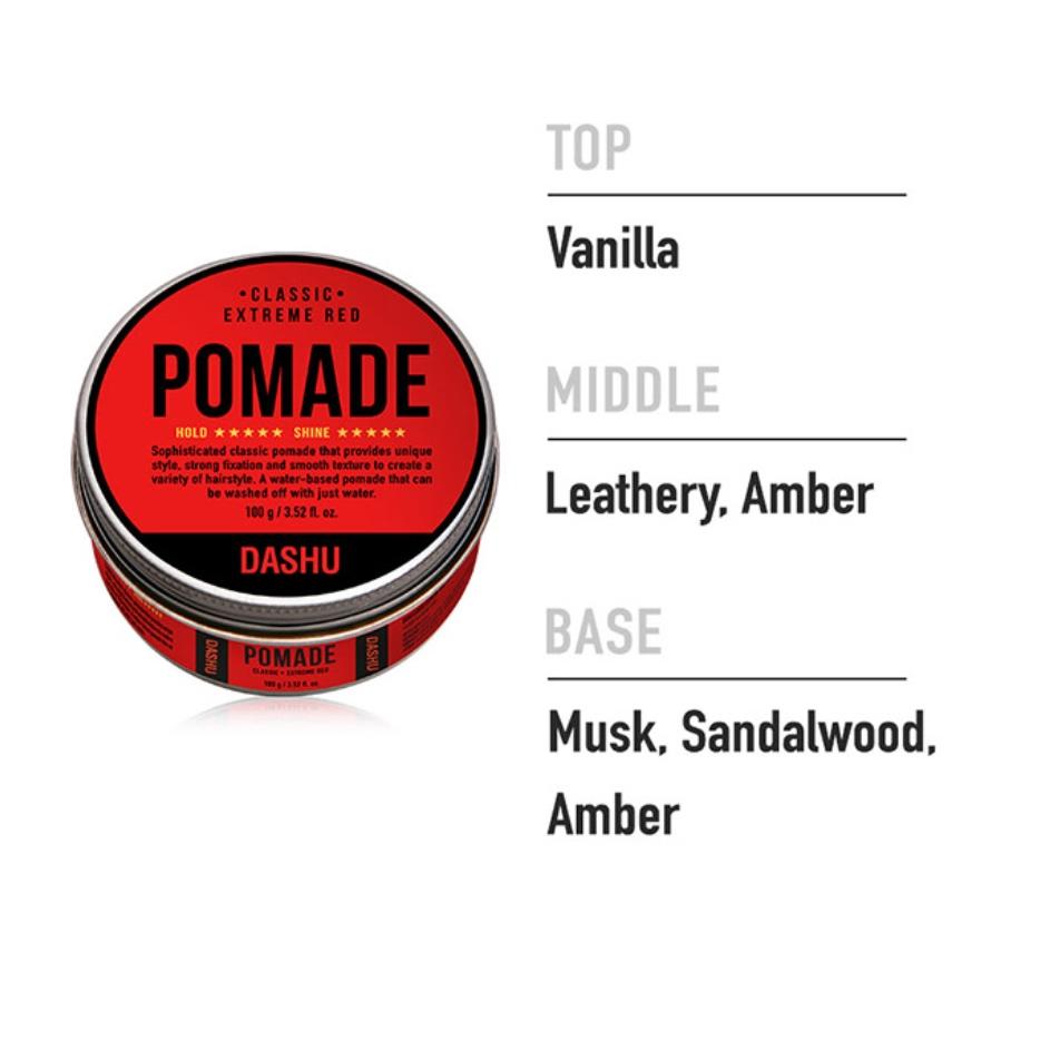 [Dashu] Classic Incredible Shine Pomade (100g) - [K-BEAUTY] Strong Hold & High Gloss