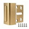 Easy to Install Door Lock Aluminum Zinc Zinc Alloy Childproof Door Lock Night Lock  Inward Swinging Door