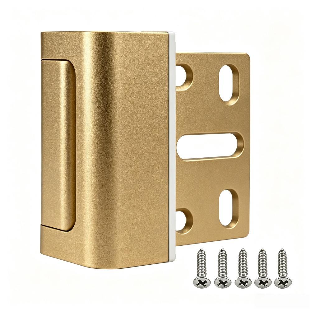 Easy to Install Door Lock Aluminum Zinc Zinc Alloy Childproof Door Lock Night Lock  Inward Swinging Door