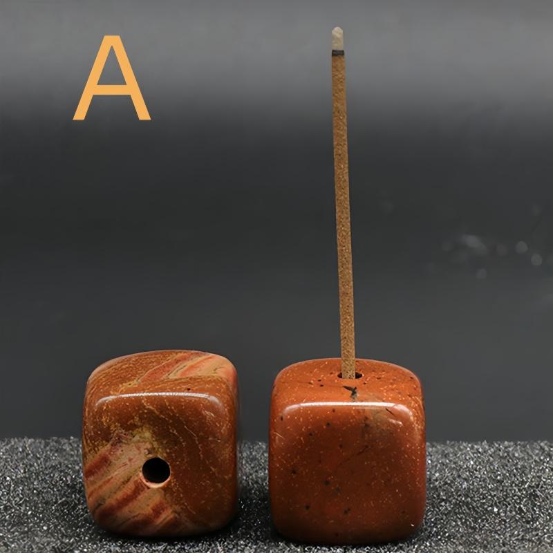 1 Stück, Mini-Ständerbasis Naturstein Dekoration geeignet für Halloween, Herbst, Weihnachten