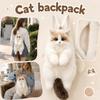 Plush Cat Backpack Soft Stuffed Animal Shoulder Bag Adjustable Straps Lightweight Design Suitable for Everyday Use and Gift Giving