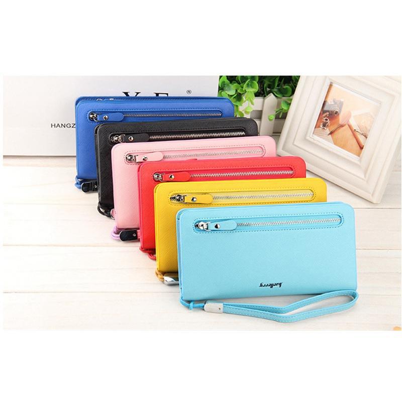 long designer wallet