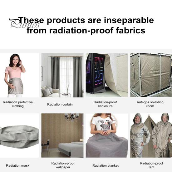 RFID-Abschirmgewebe, EMF-Block, WiFi/RF-Strahlungsschutzgewebe, magnetisches Anti-Signal-Interferenz-Gewebe, hochabschirmendes leitfähiges Gewebe für RFID-Geldbörsen