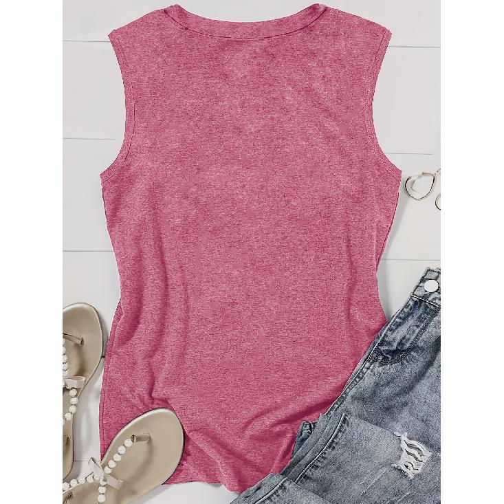 Elegant Vest for Women Bohemian colorful floral mandala print casual loose summer vest Fashionable and elegant tops for commuting, vacation, and