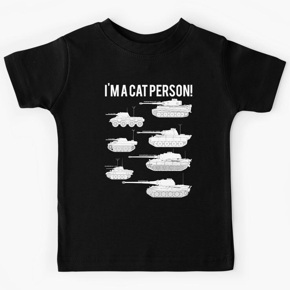 Im a cat person (7 German cats) Kids T-Shirt 110