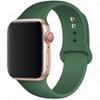 Silikonový řemínek pro Apple Watch 44mm 40mm 49mm 45mm 41mm 38mm 42mm Correa Belt Bracelet pro Apple Watch Series 9 8 7 6 5 3 SE Ultra 2