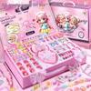 DIY Beaded Toy Jewelry Kit: Handmade Hair Accessories, Necklaces, Bracelets & Gift Box Set for Girls' Birthdays