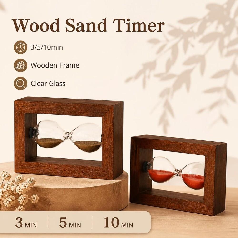 3/5/10min Hourglass Sandglass Vintage Sandglass Timer Sand Clock Home Living Room
