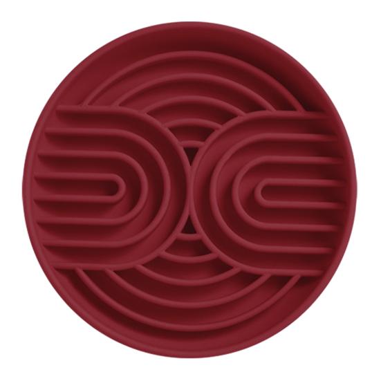 Slow Feeder Dog Bowl Silicone Dog Food Dish Puzzle Toy Slow Feeding Bowl to Prevent Gulping Choking And Bloating for Dogs And Cats