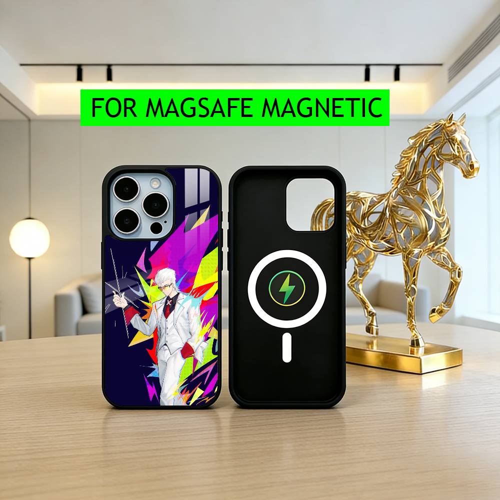 COOL MAN T-to B-be H-hero X-es Phone Case For iPhone17,16,15,14,13,12,11 Plus,Pro Magnetic with Magsafe Wireless Charging