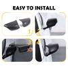 Side Rearview Mirror Guard Cover Trim For Corvette C8 Z51 Z06 - Accessories