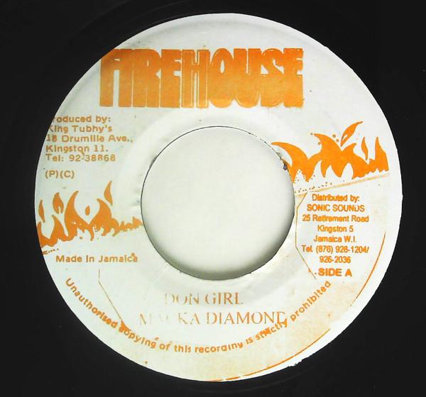 

7inch Record MACKA DIAMOND - Don Girl NONE Firehouse Jamaica Reggae, Ska & Dub Used