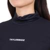 TaylorMade Club TM High Neck Long Sleeve Mock Shirt, Navy, Size S, Women's, 2023FW, TL147