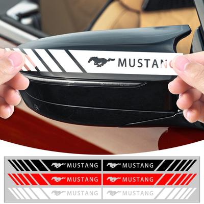 Adesivo Faixa Lateral Espelho Retrovisor Carro Carroceria Veículo Para F150 Focus Ranger Fiesta Transit Mustang Mondeo MK2 MK3 Fusion