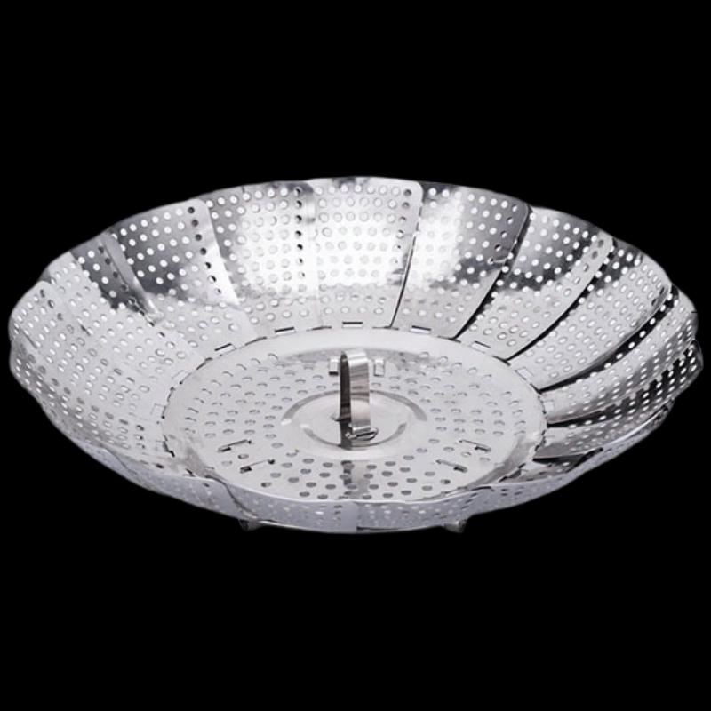 Retractable Stainless Steel Steaming Rack