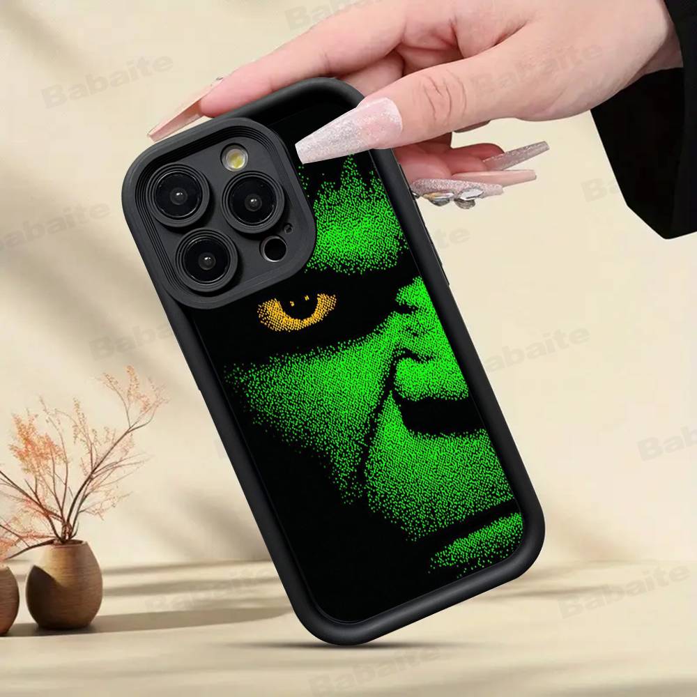 Superhero H-Hulk Phone Case For IPhone 17 16 15 14 13 Pro Max Plus 12 11 Cover