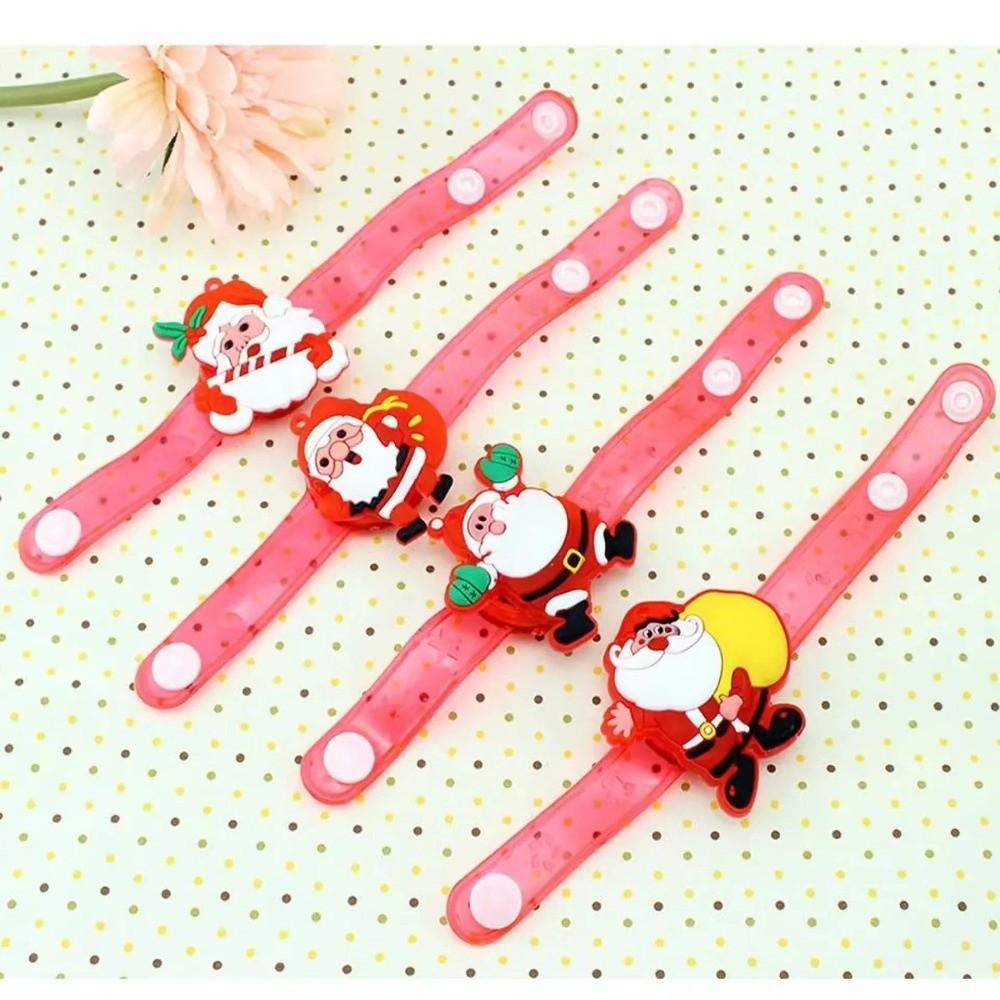 3PCS Plastic LED Light Up Bracelets Adjustable Glowing Wristbands Childrens Toys  Carnival Event