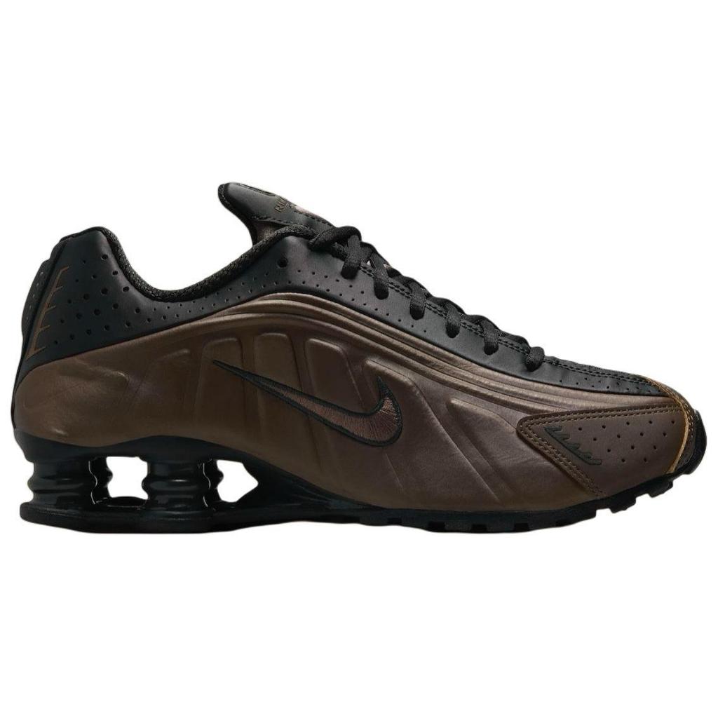 New Nike Shox R4 Ironstone Off Noir Women's AR3565-007