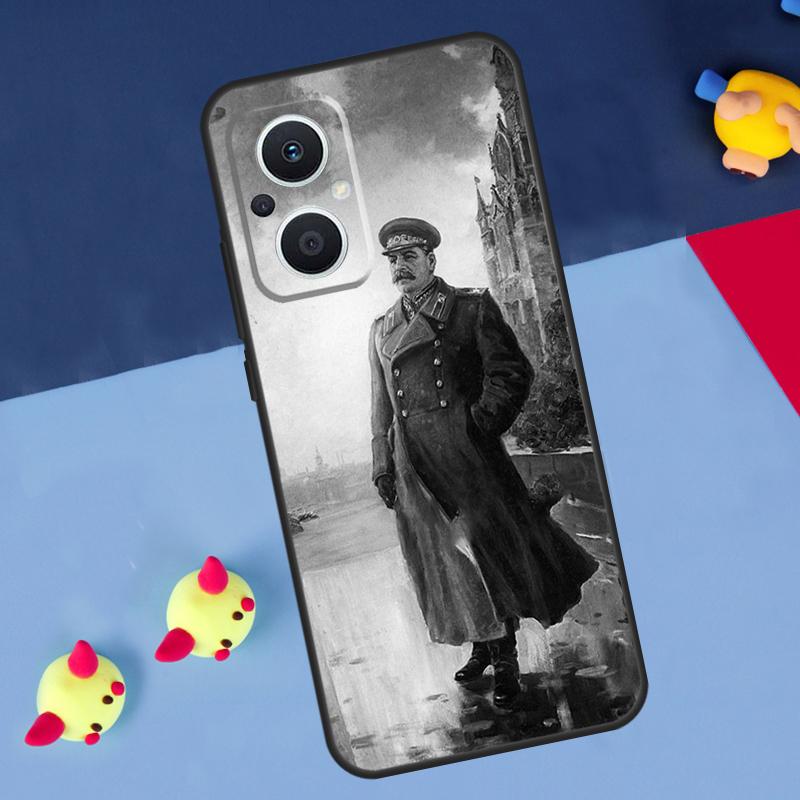 Russian Stalin Ussr For OPPO Reno 12F 13F 14F 11F 10 11 12 13 14 Pro 8T 7 8 Lite OPPO Find X9 X8 X6 X5 Pro Case
