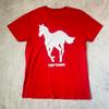 Y2k Deftones White Pony Band Tee T Shirt Mens L Horse Graphic Around the Fur Unisex T-Shirt