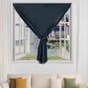 Peel-and-stick Blackout Curtains Waterproof and Dustproof Curtains
