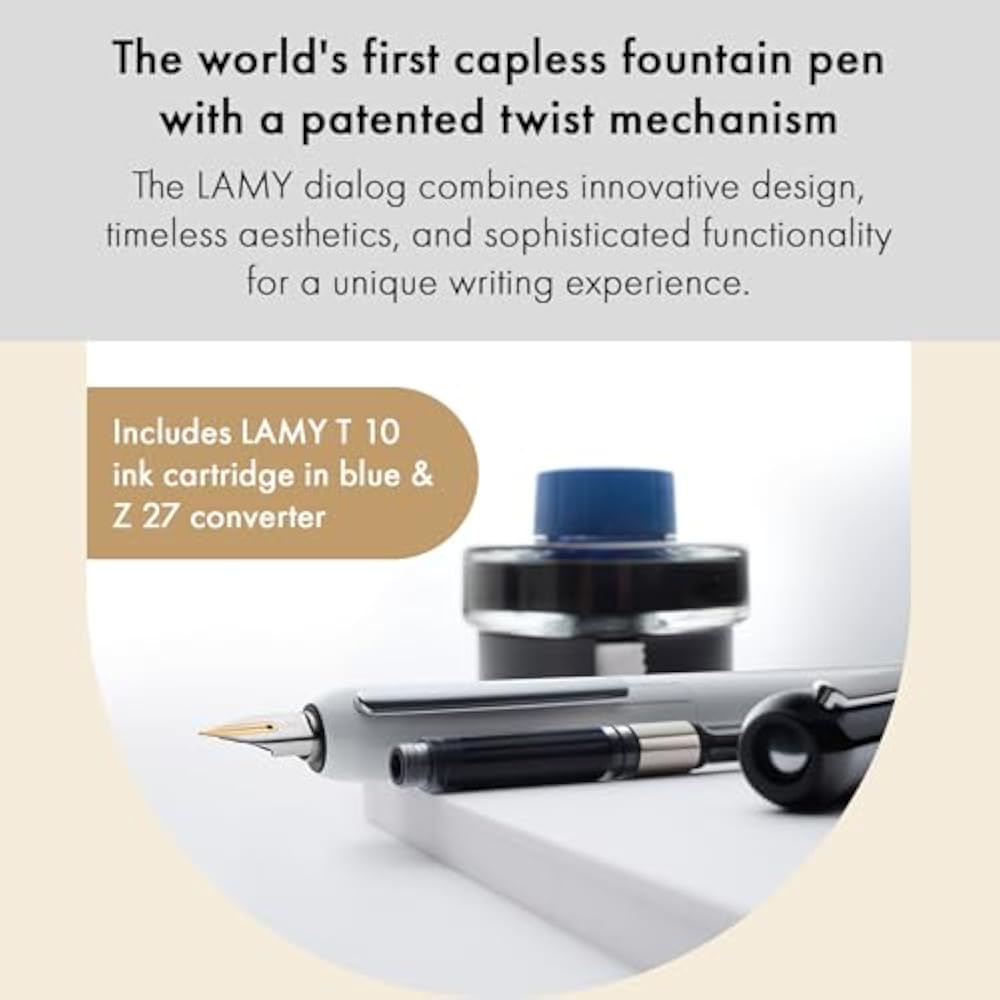 LAMY Dialog 3 Fountain Pen L74 EF (Extra Fine)