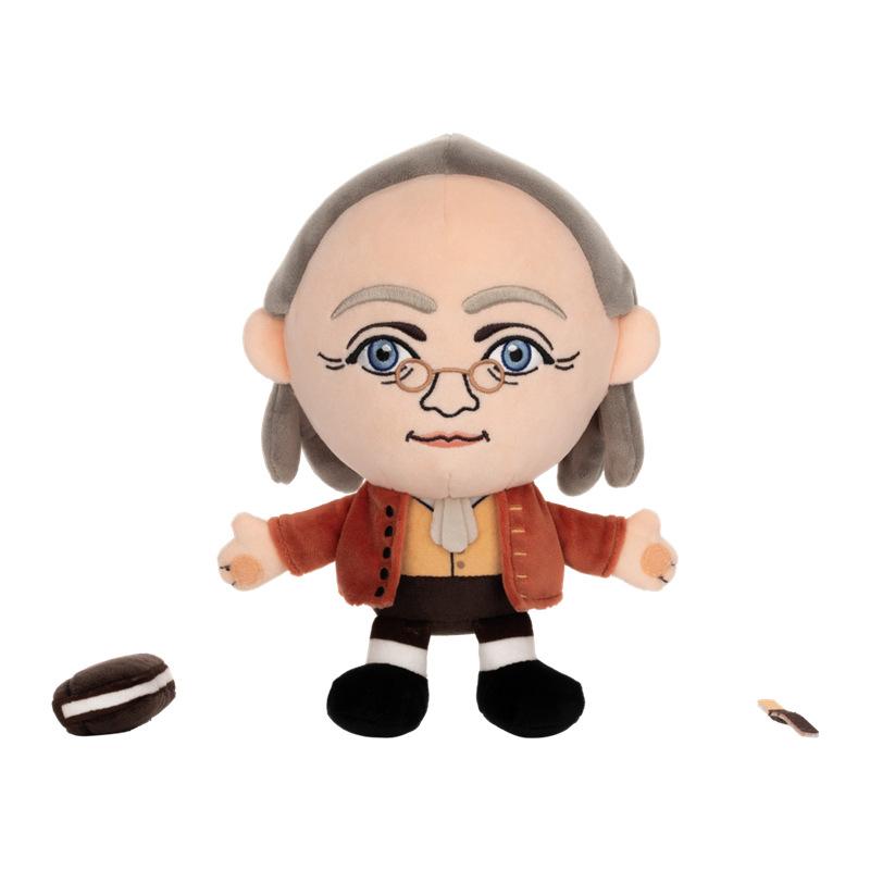 New Civilization VII Plush Franklin Confucius Plush Toy Game Peripheral