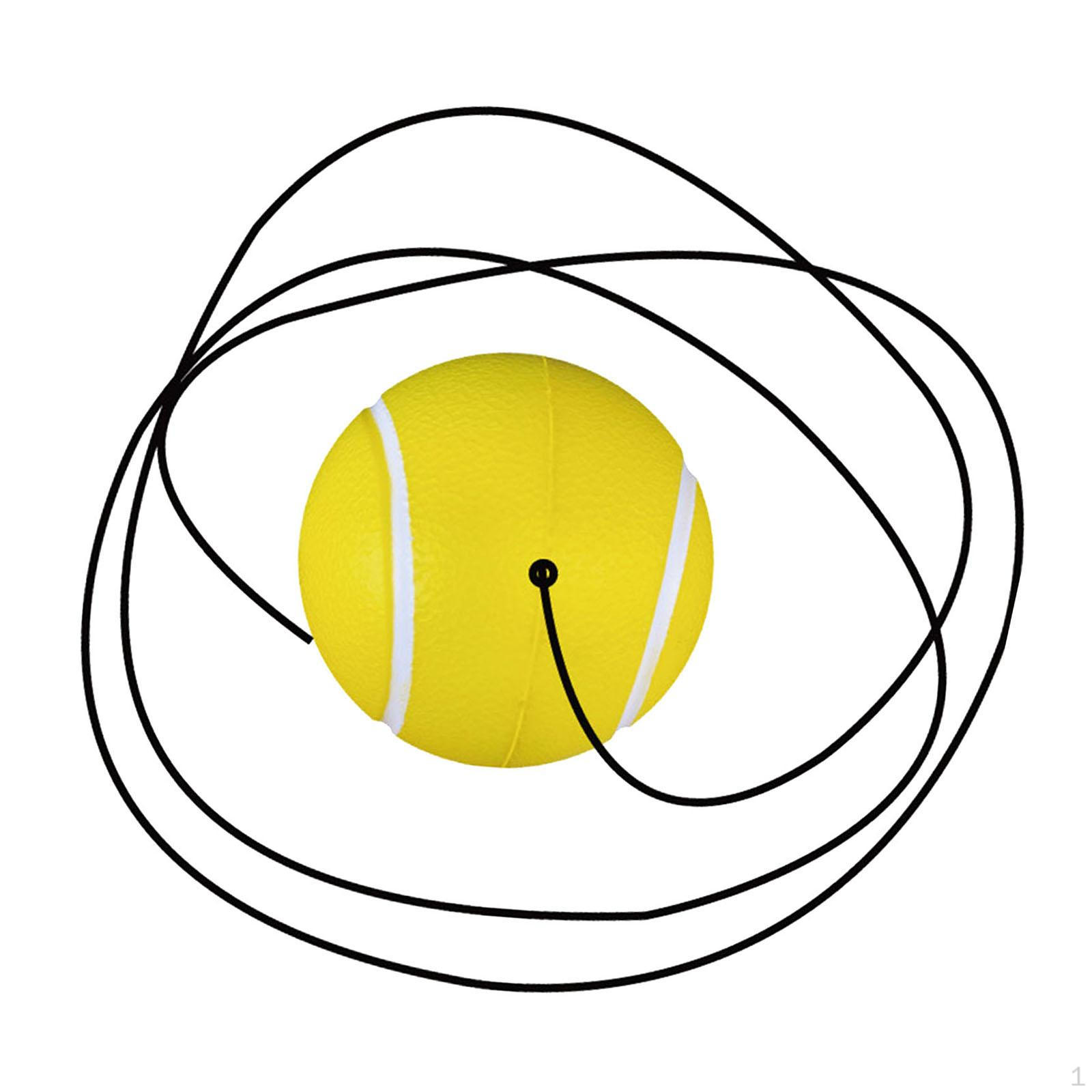 

Tennis Training Ball with String Self Practice for Trainer