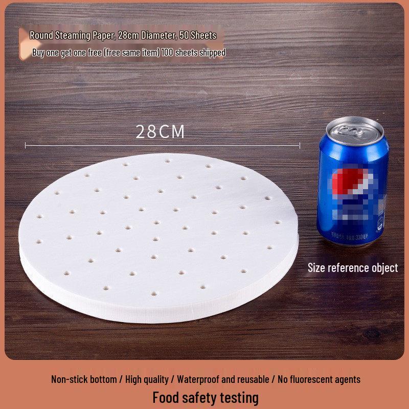 ZISIZ Food-Grade Disposable Non-Stick Steamer Liners