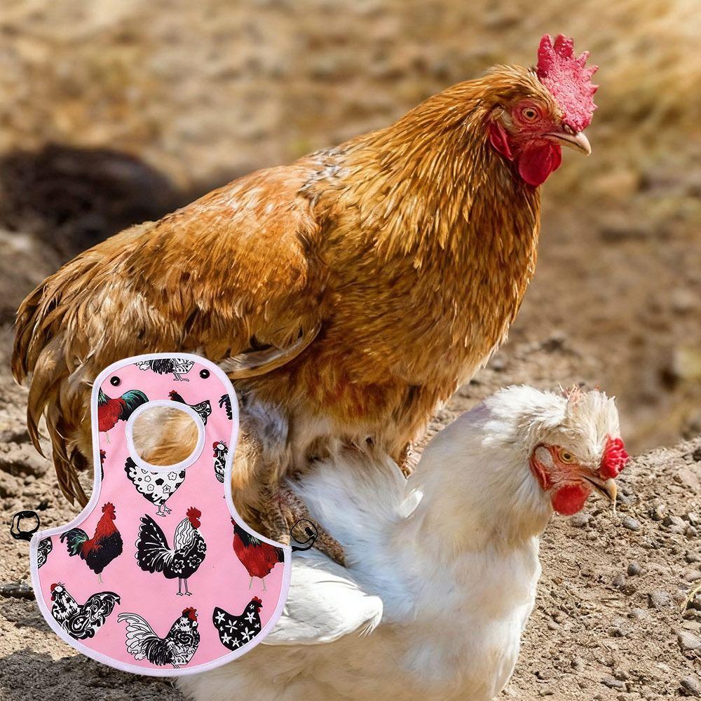 Easy to Clean Waterproof Chicken Saddle Breathable Washable Chicken Apron Elastic Poultry Protection Vest Poultry Protection