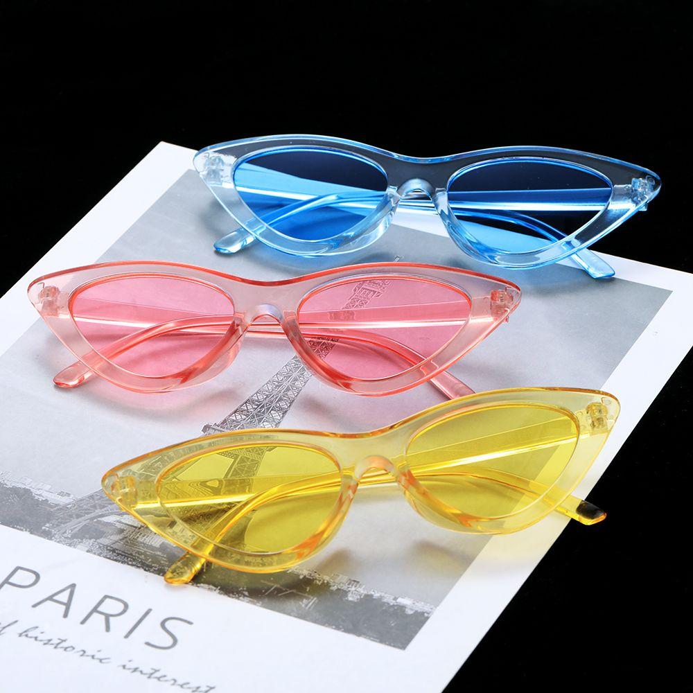 Fashion Eyewear Uv400 Sexy Retro Sunglasses Female Shades Vintage Small Triangle Sunglasses