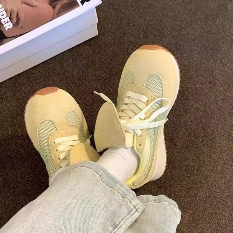 Mesh casual breathable women's shoes summer new versatile platform sports shoes women