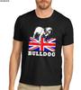 Unisexs Union Jack Flag British Bulldog TShirt   Cool Casual Pride T Shirt Unisex Unisex New Shubuzhi Tshirt Loose Size Top